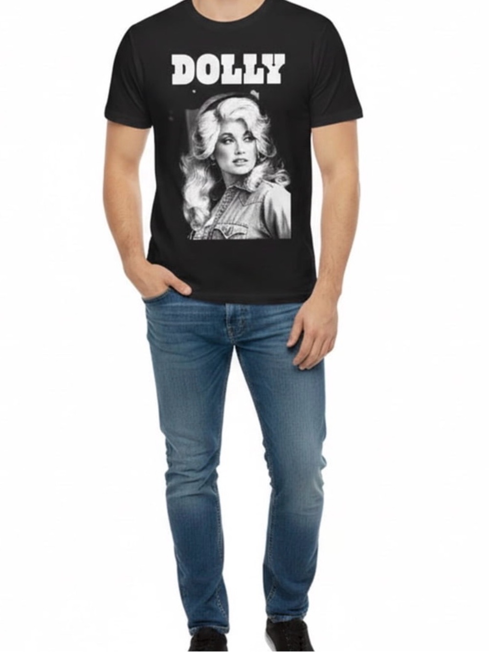 NWT Black Dolly Graphic Tee UNISEX - Picture 6 of 9